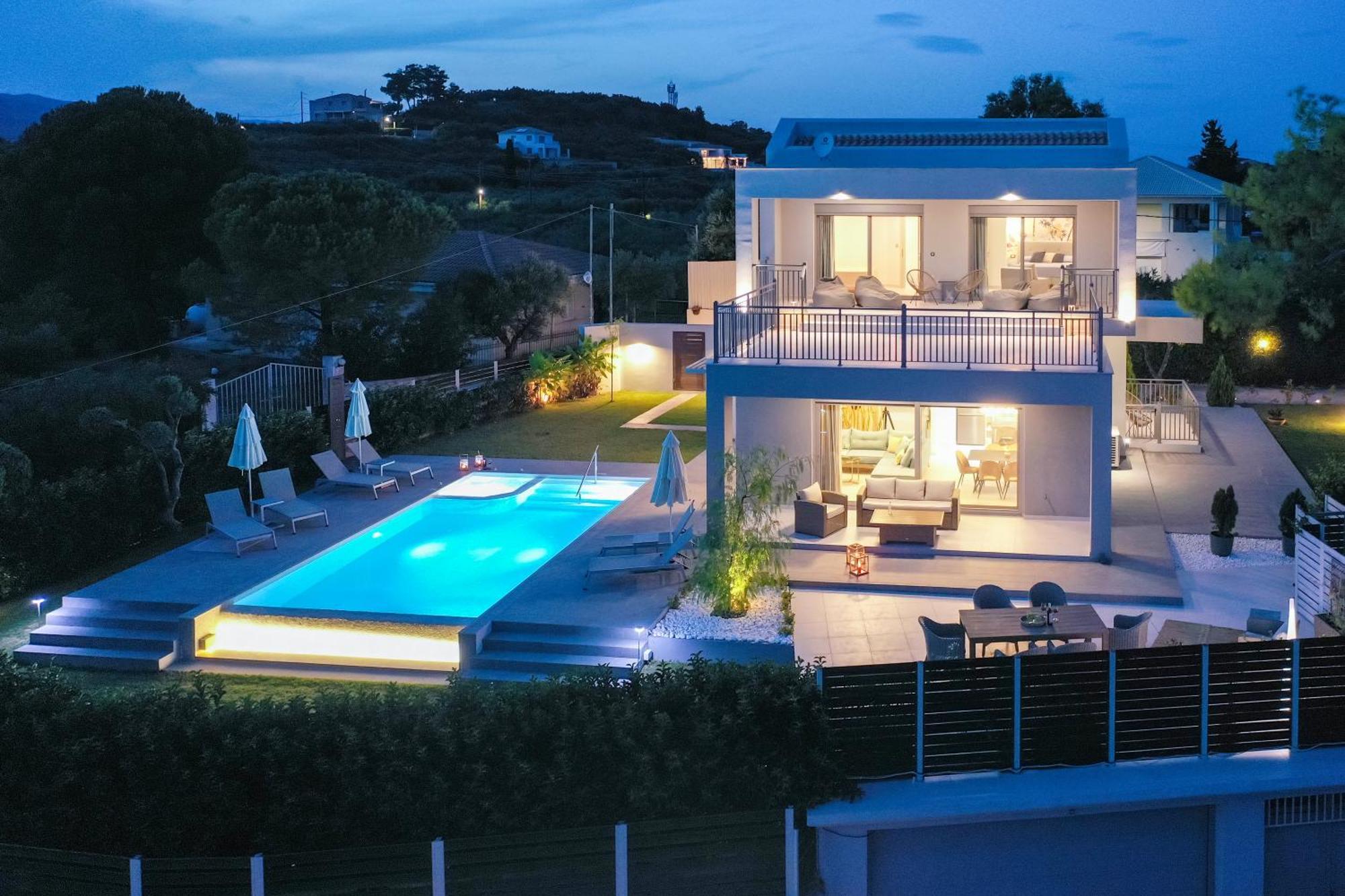 Villa Nick Art Lithakia  Extérieur photo